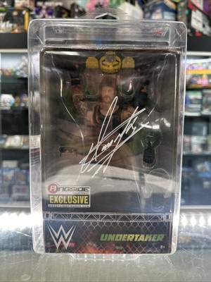 Mattel The Undertaker Summer Slam  Ringside Exclusive Signed JSA Certified