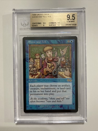 Magic The Gathering Graded Show And Tell - Urza's Saga - MTG Magic The Gathering Graded Show And Tell - Urza's Saga - MTG