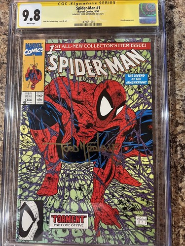 Spider-Man 1 CGC 9.8 1990 Marvel Signature Series SS Signed