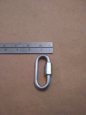 7 MM / 9/32'' Quick Link Zinc Plated Steel (Pack Of 25)