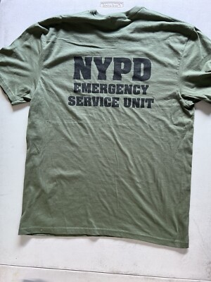 NYPD ESU emergency services unit tee LARGE