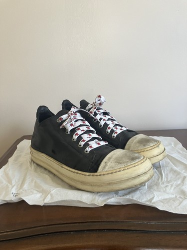 RICK OWENS DRKSHDW スニーカー 40 RAMONES Rick Owens DRKSHDW Ramones - Dark Dust Denim