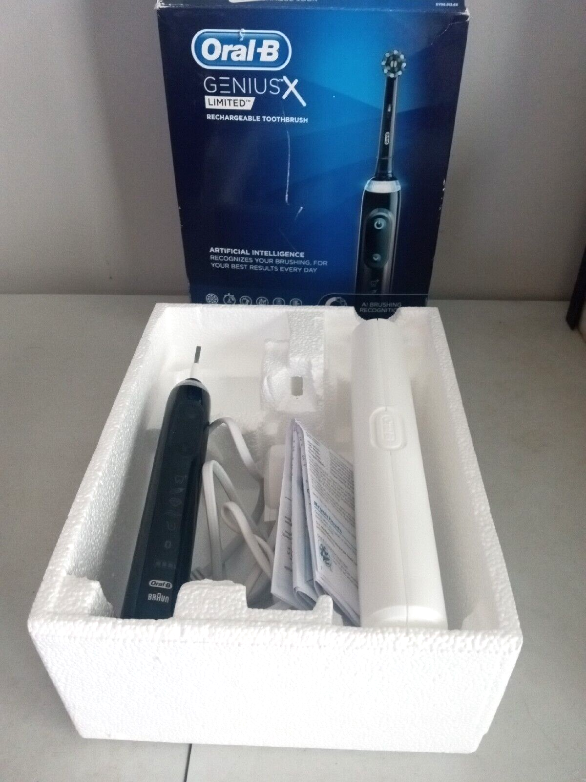 Oral B Genius X electric toothbrush