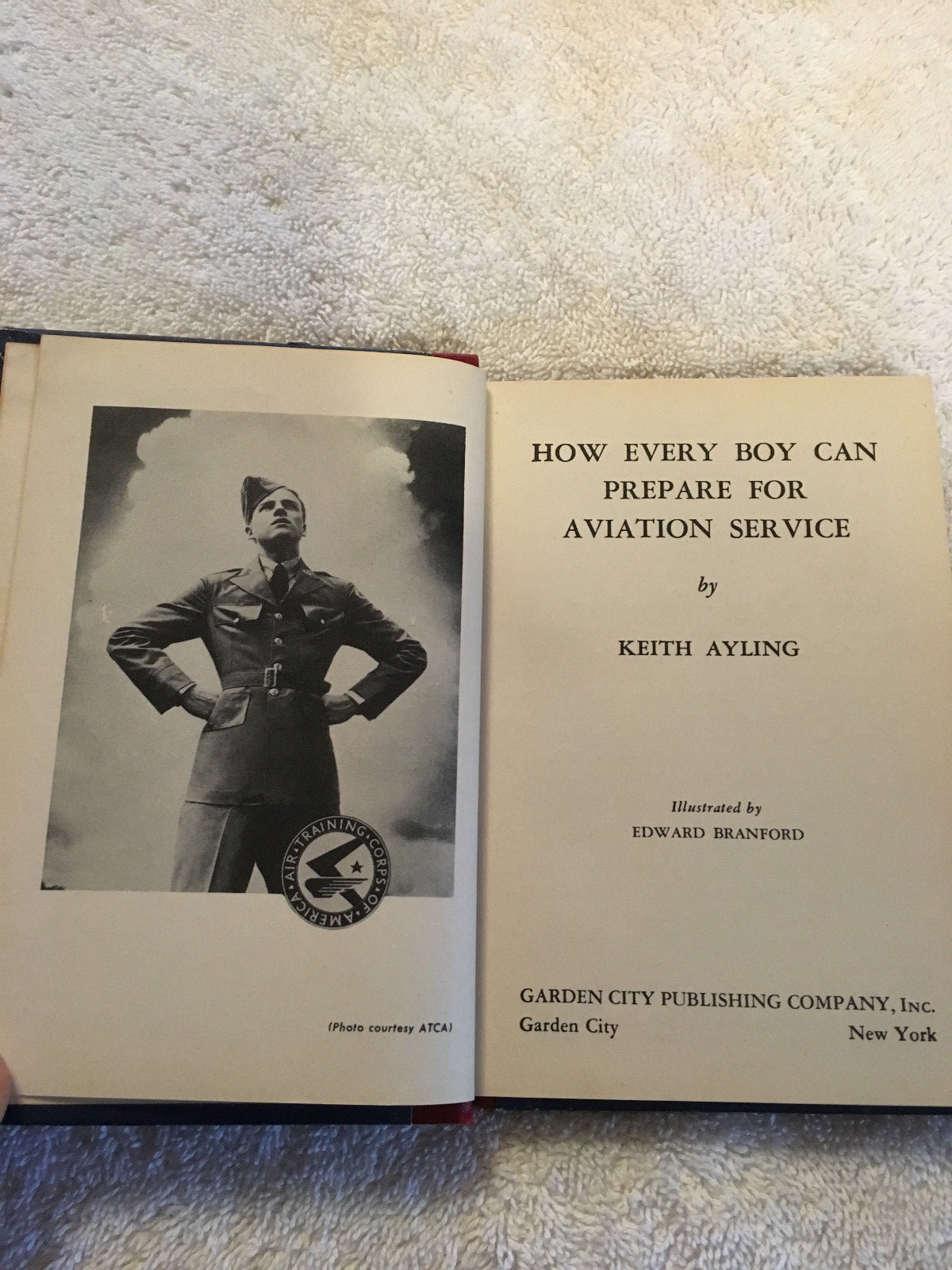 1942 HOW EVERY BOY CAN PREPARE FOR AVAIATION SERVICE by Keith Ayling 1st Edition