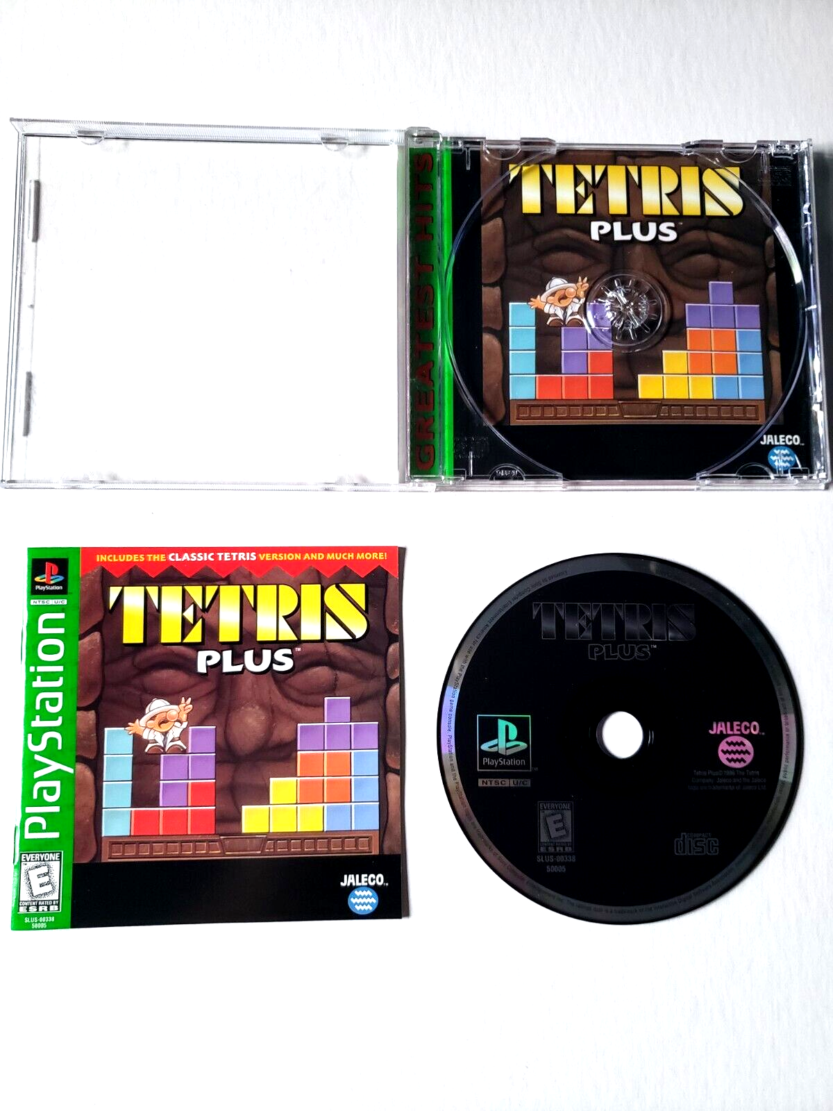 え Tetris Plus (Sony PlayStation 1, 1996) ps1,ps2 One original