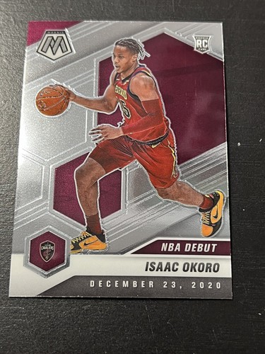 🔥 2020 21 PANINI MOSAIC ISAAC OKORO RC NBA DEBUT CM4 🔥 | eBay
