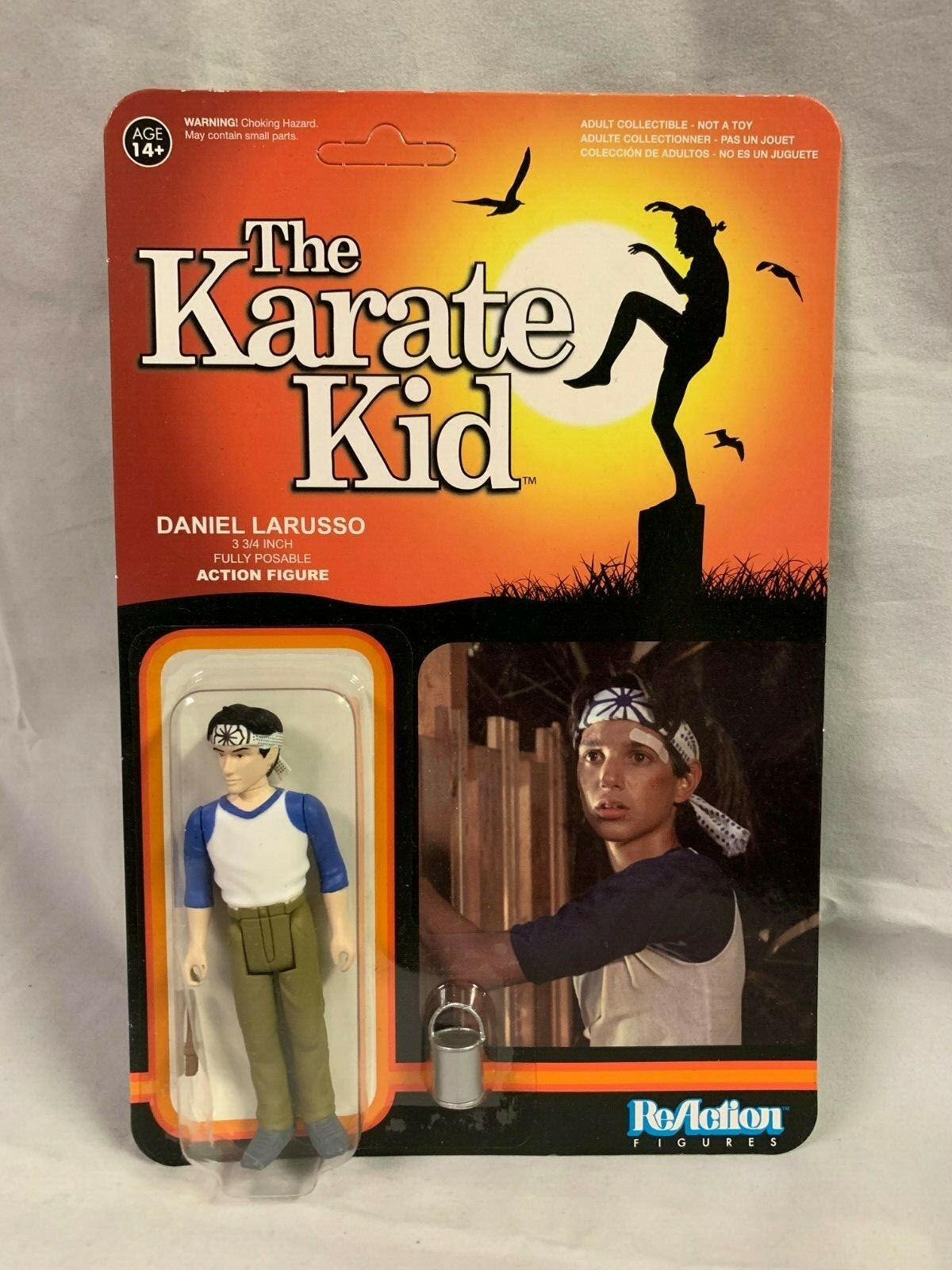Funko ReAction The Karate Kid Daniel LaRusso Action Figure w