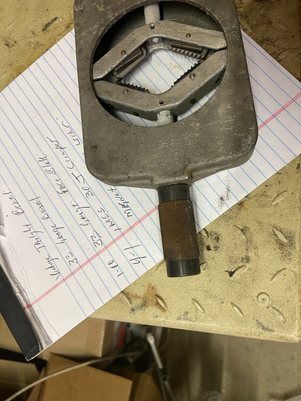 Bwpnsi M1942 Outside Thread Chaser Tool