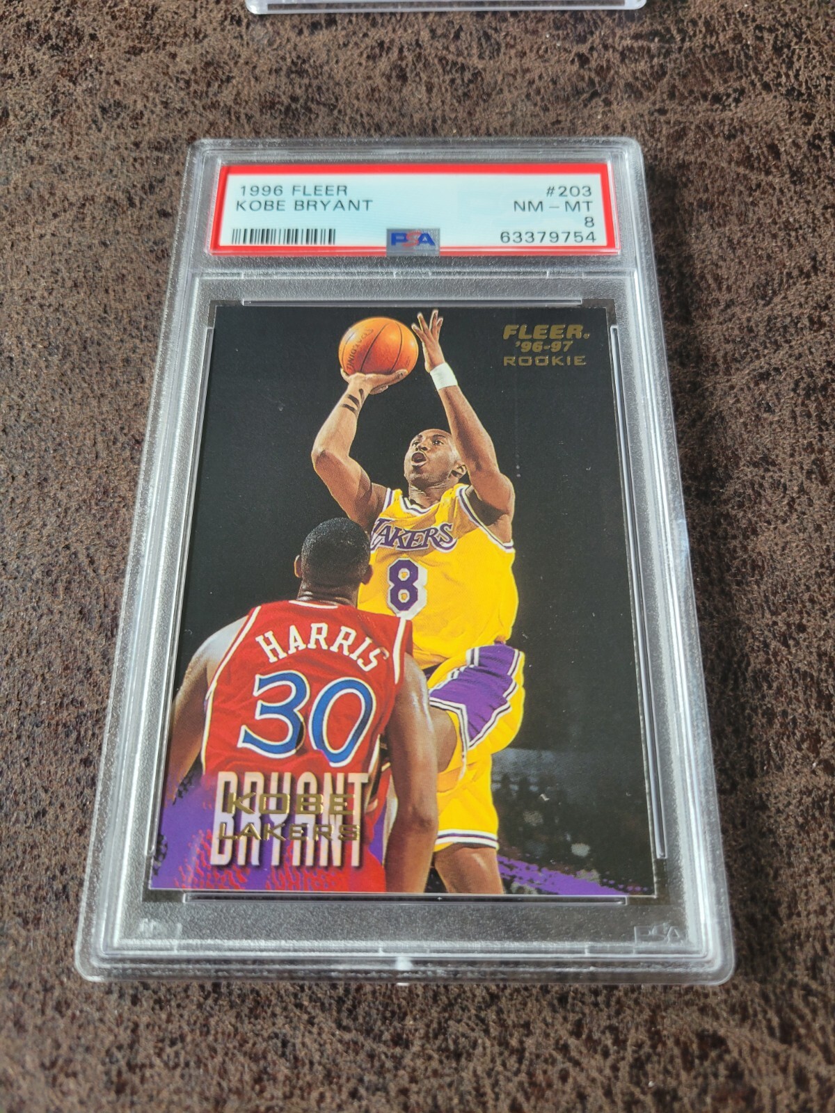 1996-97 l Kobe Bryant Fresh NBAカード Kobe Bryant 1996-97 FLEER LUCKY 13 Card #13 LAKERS