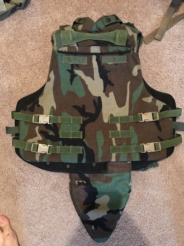 Woodland Camo Otv Point Blank Body Armor Small