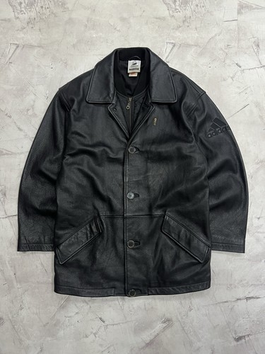 ジャケット・アウター adidas IMITATION LEATHER BIG JACKET OT adidas アディダス IMITATION LEATHER BIG JACKET フェイク