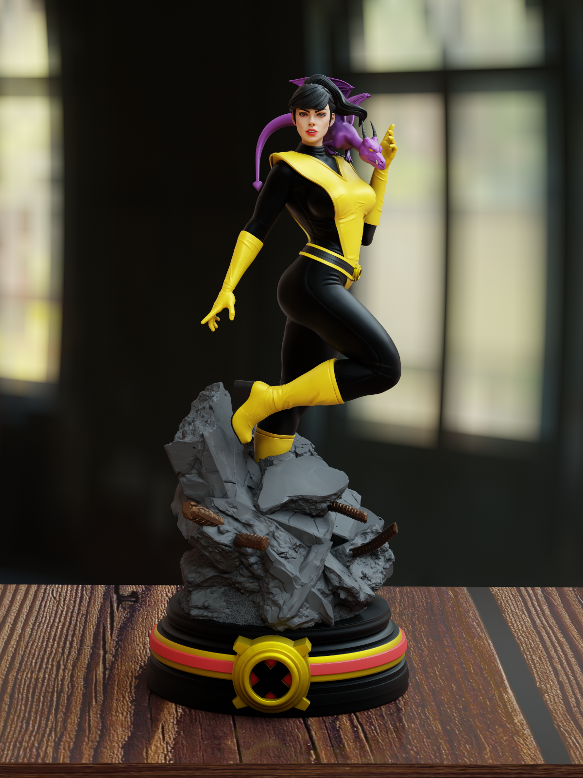 Kitty Pryde 3D Digital Model,STL 3D Model File, 3d print file + NSFW