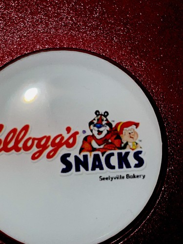 Vintage Kelloggs Snacks Seelyville, IN Bakery RARE Coasters Set Of 2