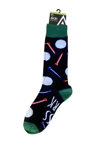 Golf Theme Socks