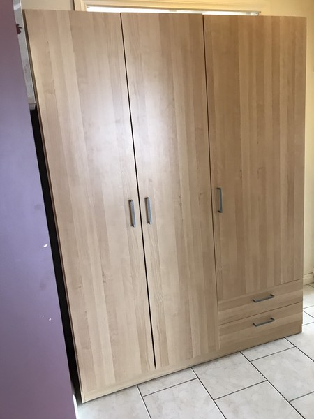 Ikea Three Door Wardrobe Storage Drawers Wardrobes Gumtree