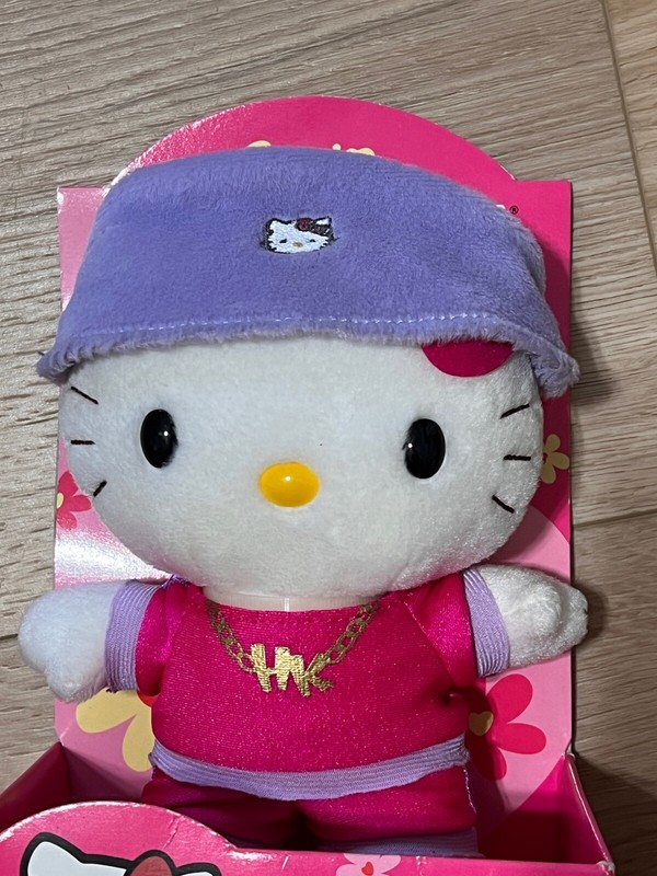 Hello Kitty Hip Hop Rap 2003 Vintage Plush Nakajima Sanrio Rare | eBay
