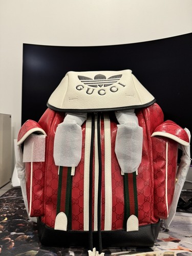 サード　最終割　GUCCI ADIDAS BACKPACK Rare GUCCI adidas Michele Backpack Brand New | eBay