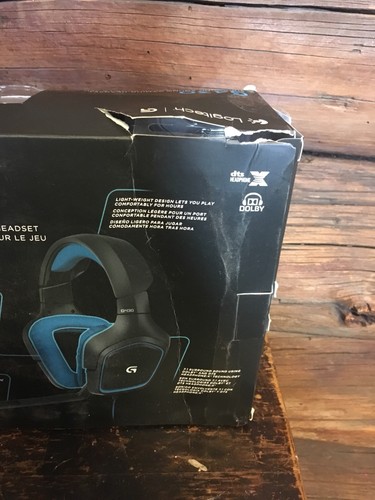 Logitech G430 Gaming Headset with Dolby 7.1 Surround Sound - 981-000536b