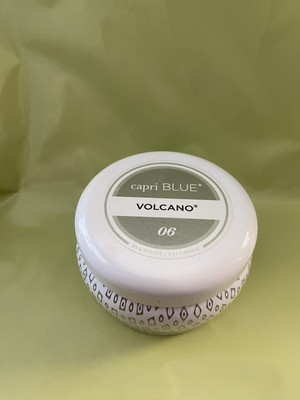 Capri Blue Mini Tin Candle - 3 Oz - Volcano - Blue