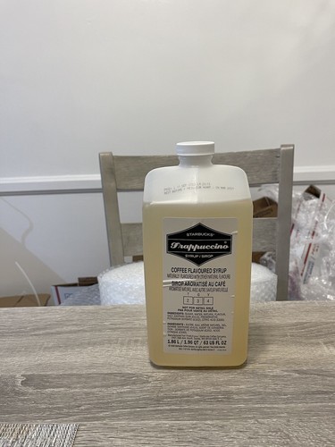 STARBUCKS COFFEE Flavored  Syrup Frappuccino Base FRESH~63oz
