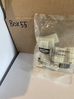10 Hubbell Speedgain Cat 5e 110-Type Connecting Terminal Patch Blocks 110CB5PR10