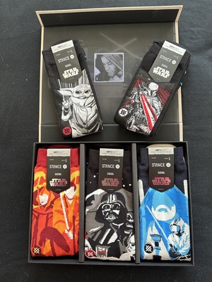 Stance Star Wars Celebration Box Set Obi-Wan -BRAND NEW-Large- W/ 2 Additional