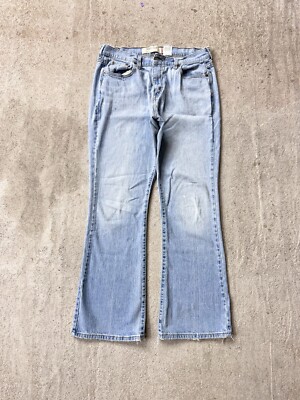 Vintage Levi's 515 Jeans Women's 12M Bootcut Denim Repaired Patched Custom Flare