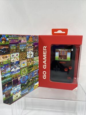 GO GAMER PORTABLE 16 Bit Gaming System 220 Built-In Retro Games My Arcade Hand H