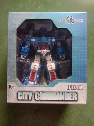 IF EX-04 CITY COMMANDER　CLASSIC Iron Factory IF EX-04 - CITY COMMANDER - YouTube