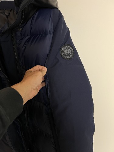 Pre-owned Canada Goose Altona Down Parka Size S In Blue