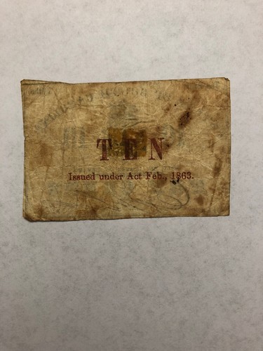 SET South Carolina of 5,10,15,25,50 & 75 Cents Notes Civil War Confederate Money