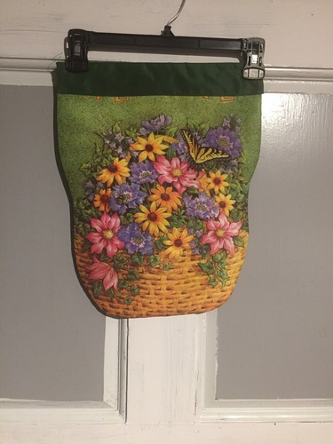 Mini Garden Flag Spring Welcome  BEAUTIFUL BLOOM 12 x18 Inch FREE FAST SHIPPING
