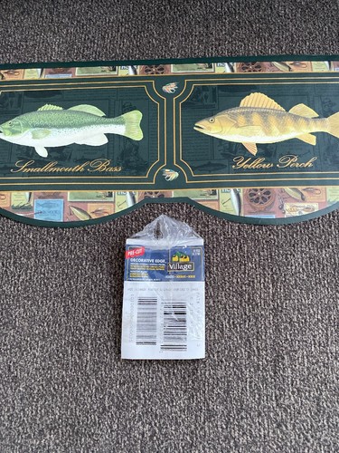 Wallpaper Border Village Fly Lake Fishing