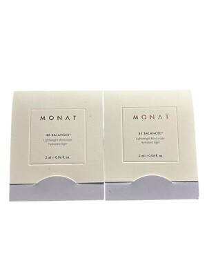 Monat Be Balanced Lightweight Moisturizer 2 samples 2 ml 0.06 fl oz