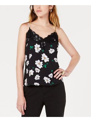 

Женская майка с кружевными бретельками BAR III, Черный