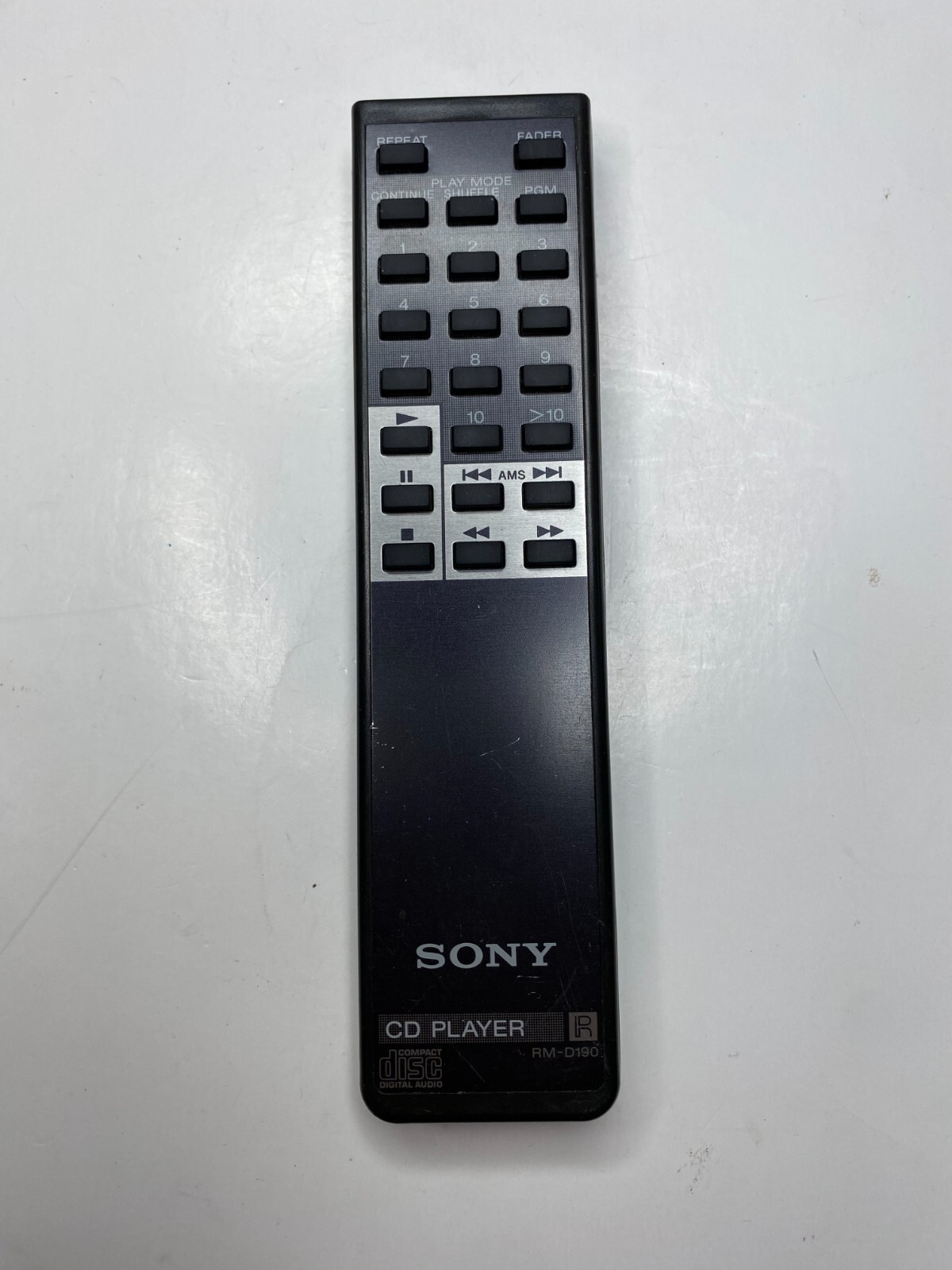 SONY(ソニー)CD用リモコン(remote) 適応機種：CDP-777ESA Amazon.com: Replacement Remote Control for Sony RM-D910 RM