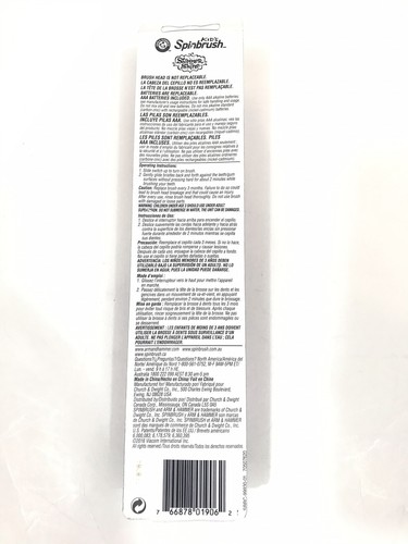 Arm & Hammer Nickelodeon Shimmer And Shine Kids Spinbrush Battery Toothbrush