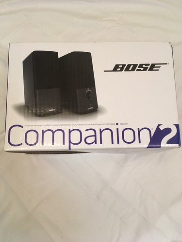 Bose Companion 2 Series III Multimedia Speaker System