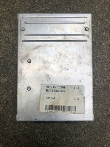 Caprice 1989 1990 TBI 5.0L 5.7L Engine Computer ECM ECU Caprice 1989 1990 TBI 5.0L 5.7L Engine Computer ECM ECU