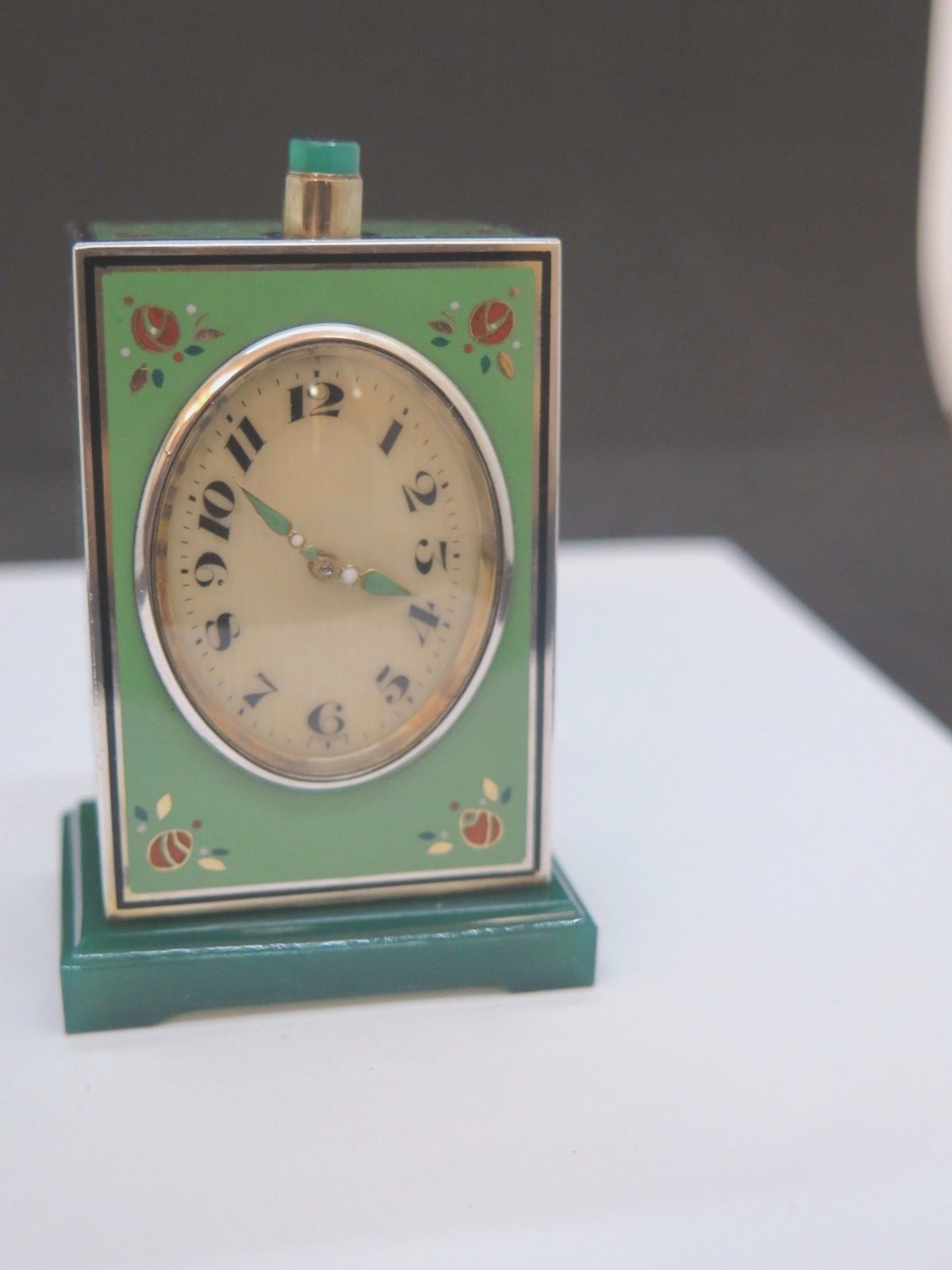 Rare Enamel Clock