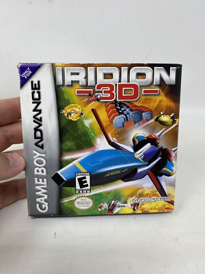IRIDION 3D Nintendo Gameboy Advance Game Boy CIB Complete & tested
