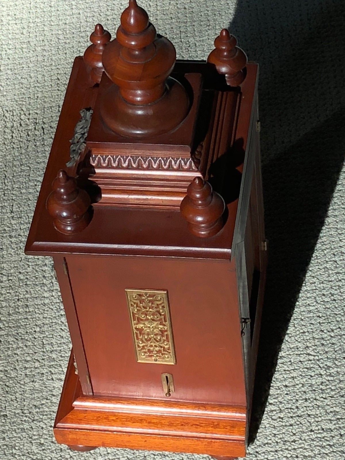 Vintage New Haven Westminster Chime Clock No. 5 Mantle Clock