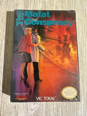 The Mafat Conspiracy - Brand New - Nintendo Nes - (NTSC - America), read note.