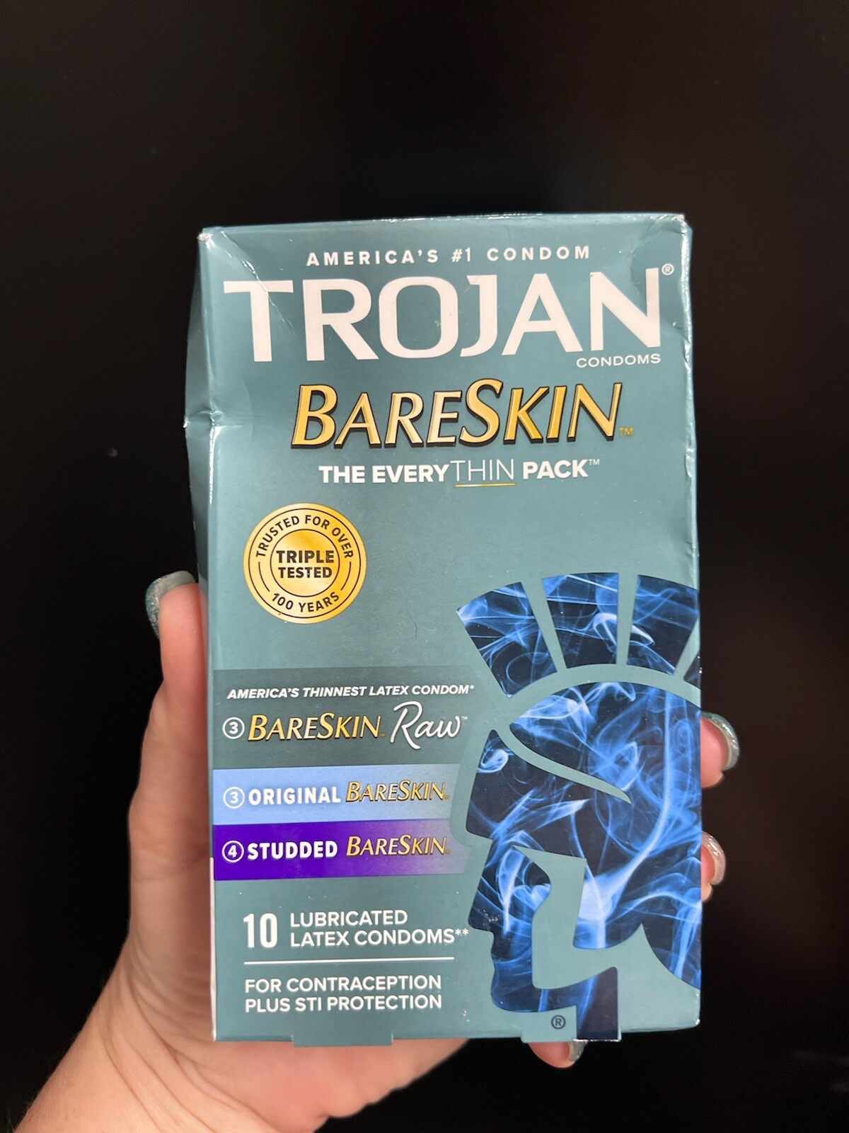 Trojan Bareskin Premium Thin Lubricated Condom - 10 Pack | eBay