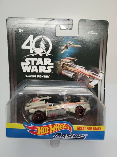 Star Wars 40th Anniversary X-wing Fighter Hot Wheels Carships (moc)