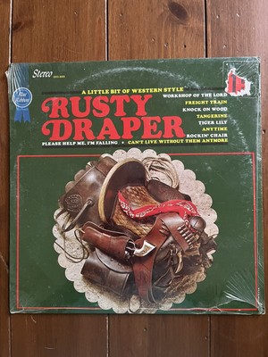 Rusty Draper A Little Bit Of Western Style 1966 Sealed Vinyl LP BRS-8009 M VG+