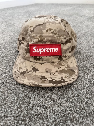 Supreme◆Said Panel Camp Cap Black/キャップ/-/BLK Supreme Side Panel Camp Cap (FW18) - $48