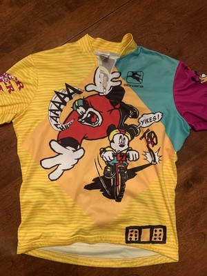 mickey mouse cycling jersey