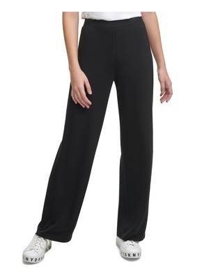 

DKNY Женские черные широкие брюки для йоги Размер, Черный, P0KF7INS