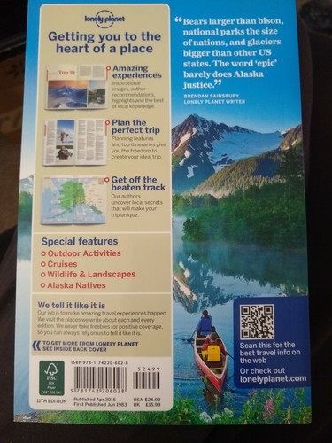 Lonely Planet Alaska 11th edition